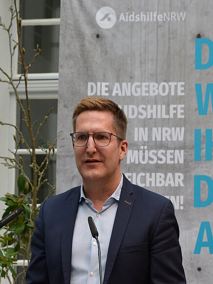 Arne Kayser | Landesvorsitzender der aidshilfe NRW